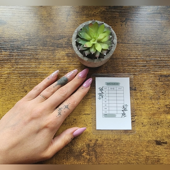 Reusable Bank Teller Slip - Picture 2 of 4